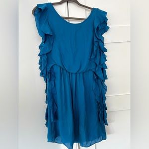 TIBI Teal Green dress